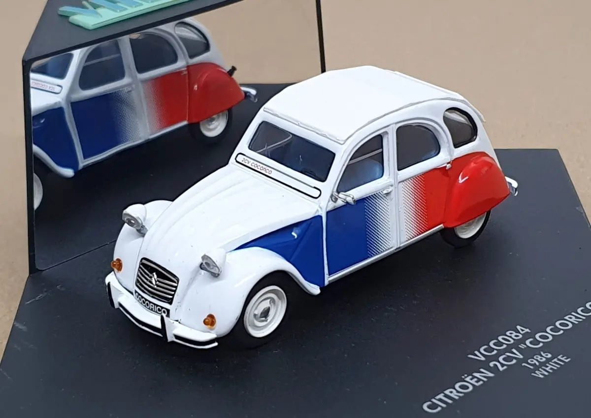 Vitesse 1/43 Scale Diecast Vcc084 - 1986 Citroen 2Cv Cocorico - White 1