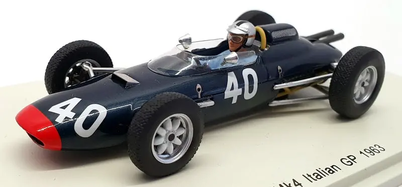 Spark 1/43 Scale S5331 - 1963 Lola Mk4 #40 Mike Hailwood Italian Gp 1