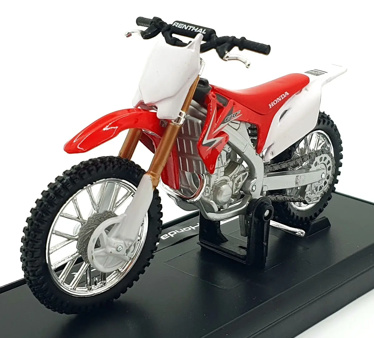 Maisto 1/18 Scale 34007-10021 - Honda Crf45or Motorbike - Red 1