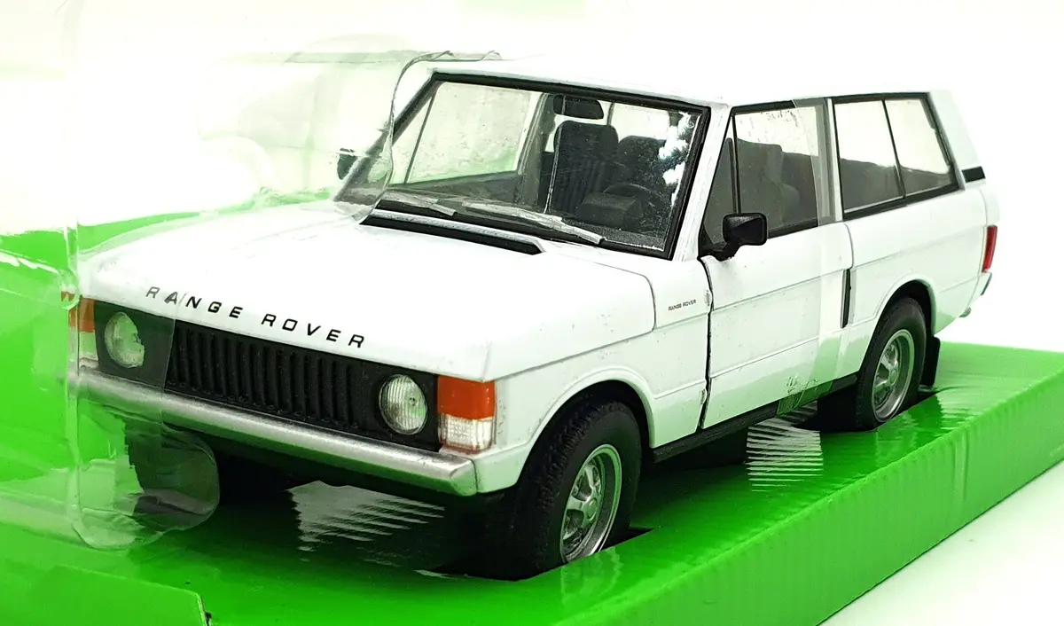 Welly Nex 1/24 Scale Diecast 24128W-Wt - 1970 Land Rover Range Rover - White 1