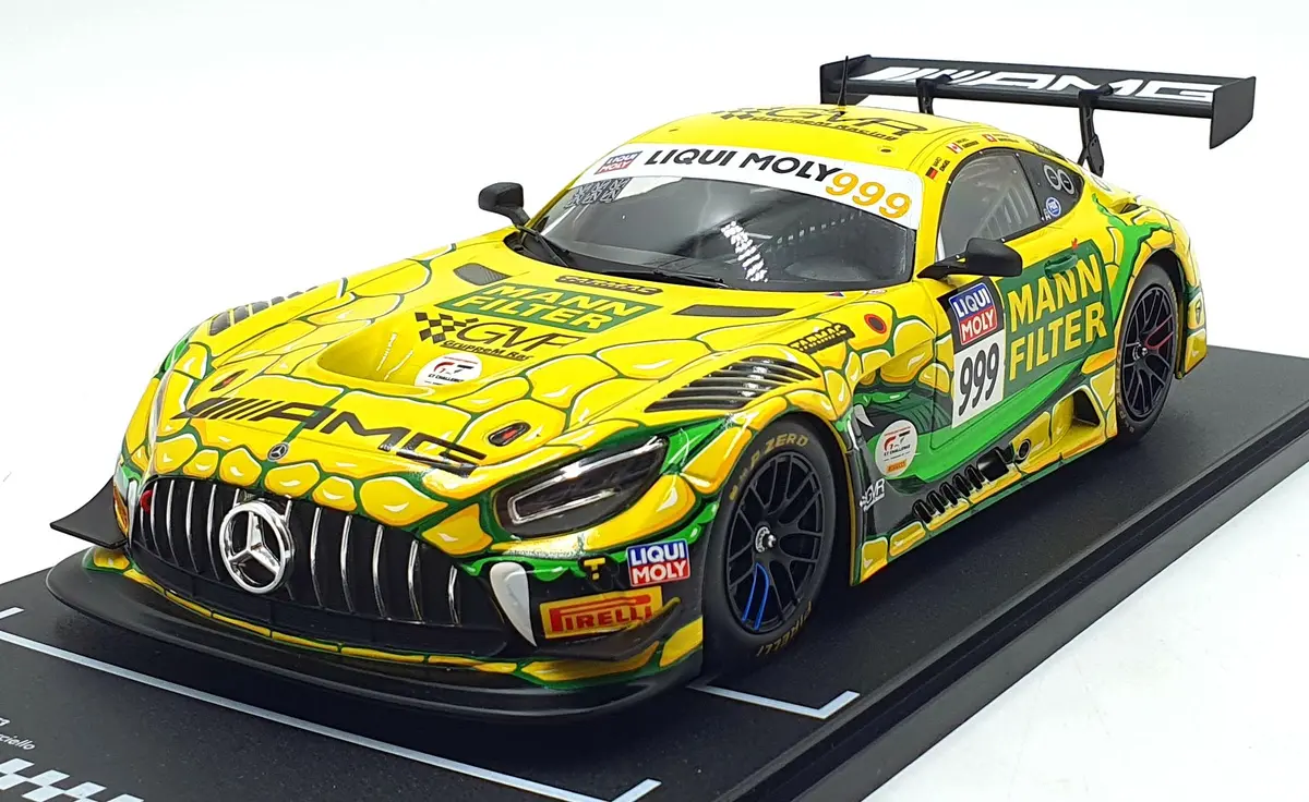 Ixo 1/18 Scale Legt18-23Bat003 - Mercedes Amg Gt3 #999 2Nd 12Hr Bathurst 2023 1