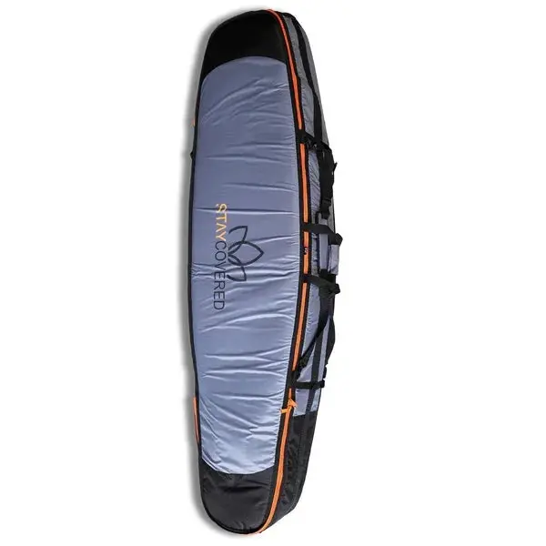 Stay Covered 6'6" - 7'6" Triple Surfboard Travel Bag With Wheels Board Bag 1