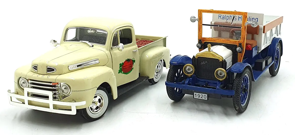 National Motor Mm 1/32 Scale Vty10 - 1949 Ford Pickup 1920 White Pickup 1