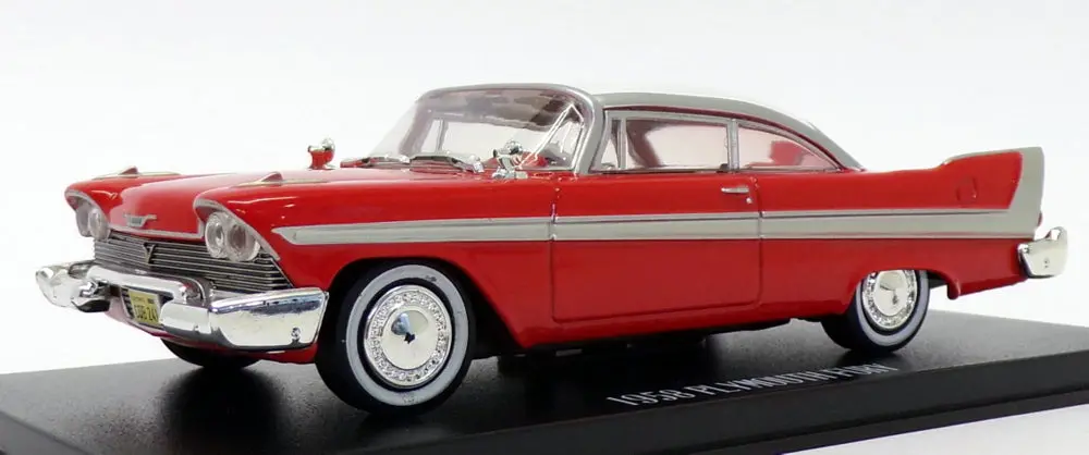 Greenlight 1/43 Scale 86529 - 1958 Plymouth Fury - Christine Red/White 1