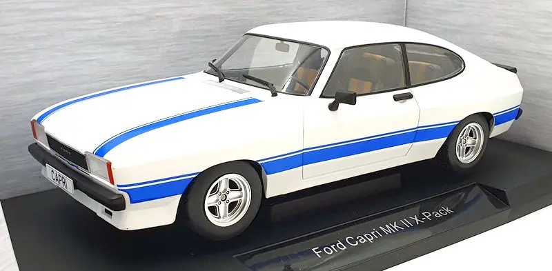 Model Car Group 1/18 Scale Mcg18347 - Ford Capri Mk Ii X-Pack - White 1