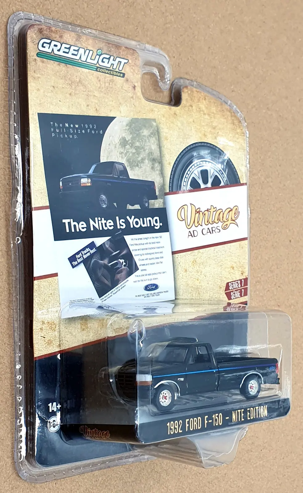 Greenlight 1/64 Scale 39100-F - 1992 Ford F-150 Nite Edition 1