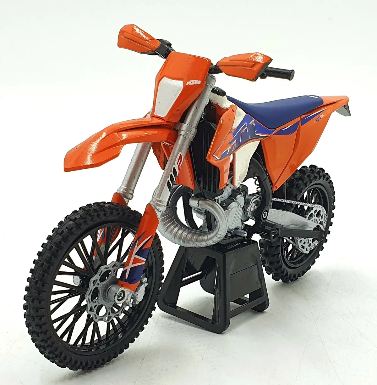Newray 1/12 Scale 58373 - Ktm 300 Exc-Tpi Motorbike - Orange/Blue 1