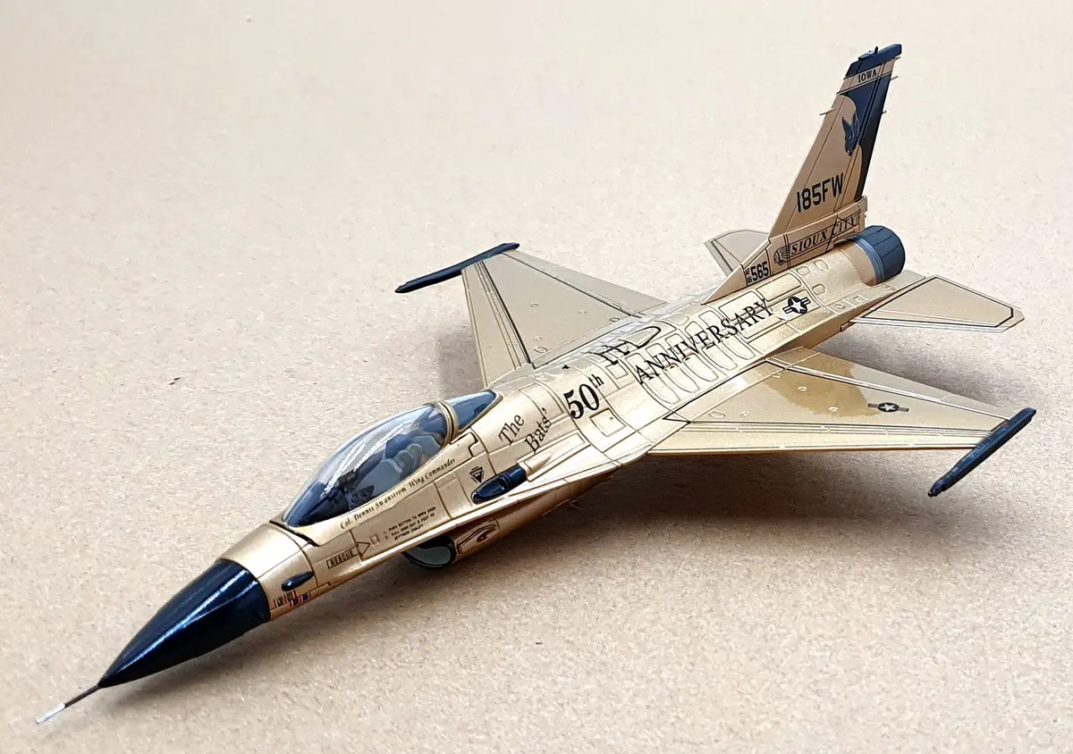 Hobby Master 1/72 Scale Ha38069 - F-16 Fighting Falcon "Golden Bat Viper" 2022 1