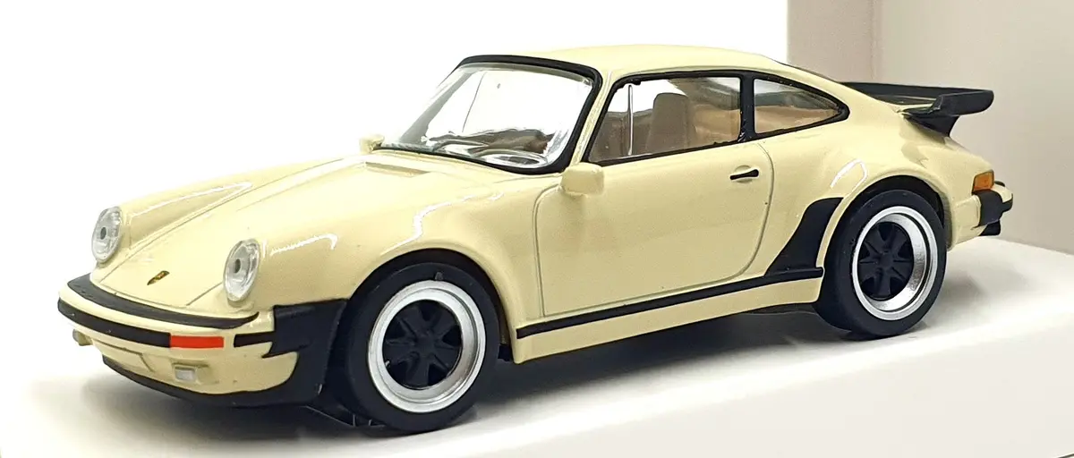 Norev 1/43 Scale Diecast 750071 - Porsche 911 Turbo - Cream 1