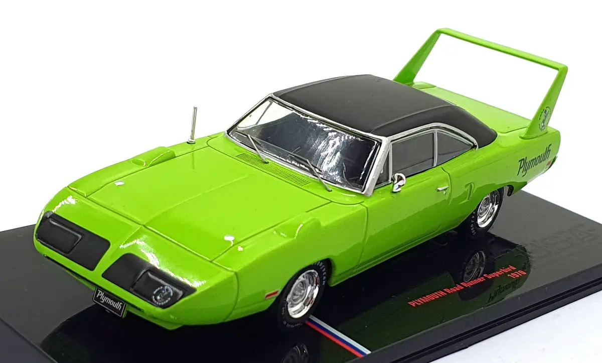 Ixo 1/43 Scale U43rdc008 - 1970 Plymouth Road Runner Superbird - Green 1