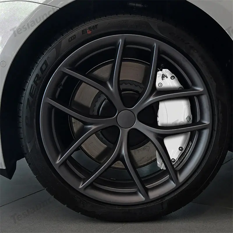 White Brake Caliper Covers (4Pcs) For Tesla 2017-2023 Model 3/Y 1