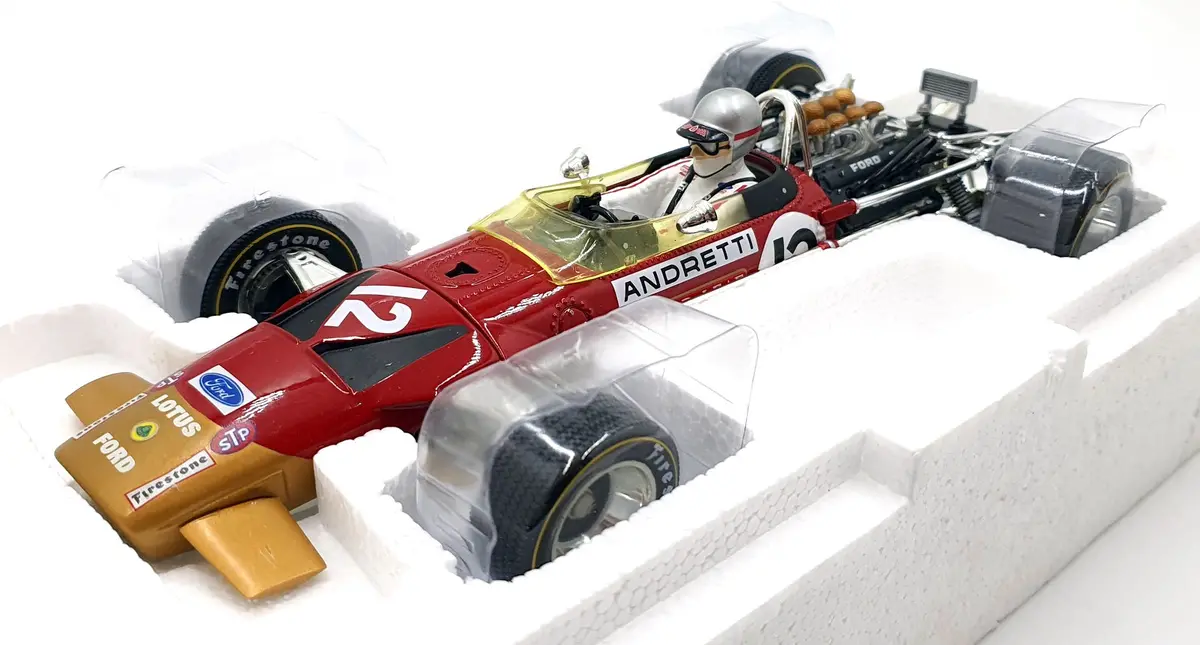 Quartzo 1/18 Scale Diecast Q9004 - Lotus 49B Usa 1968 Mario Andretti 1