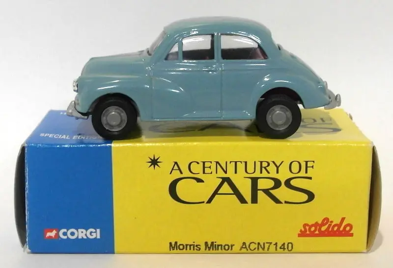 Corgi 1/43 Scale Diecast Acn7140 - Morris Minor - Blue 1