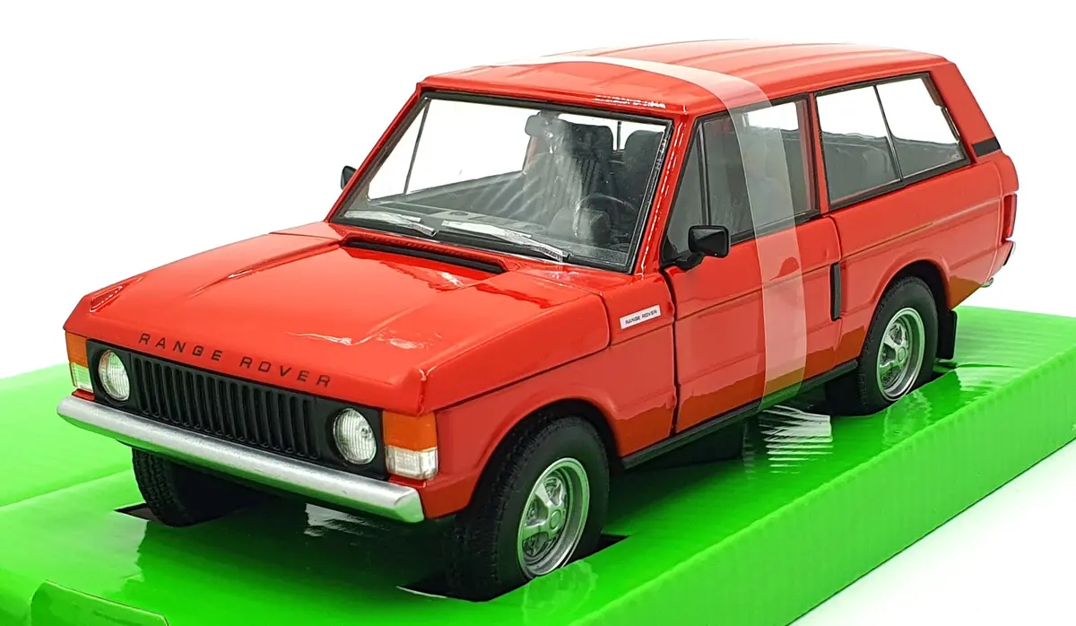 Welly Nex 1/24 Scale Diecast 24128W-Rd - 1970 Land Rover Range Rover - Red 1