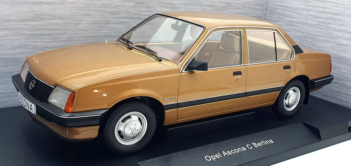 Model Car Group 1/18 Scale Mcg18459 - Opel Ascona C Berlina - Met. Beige 1