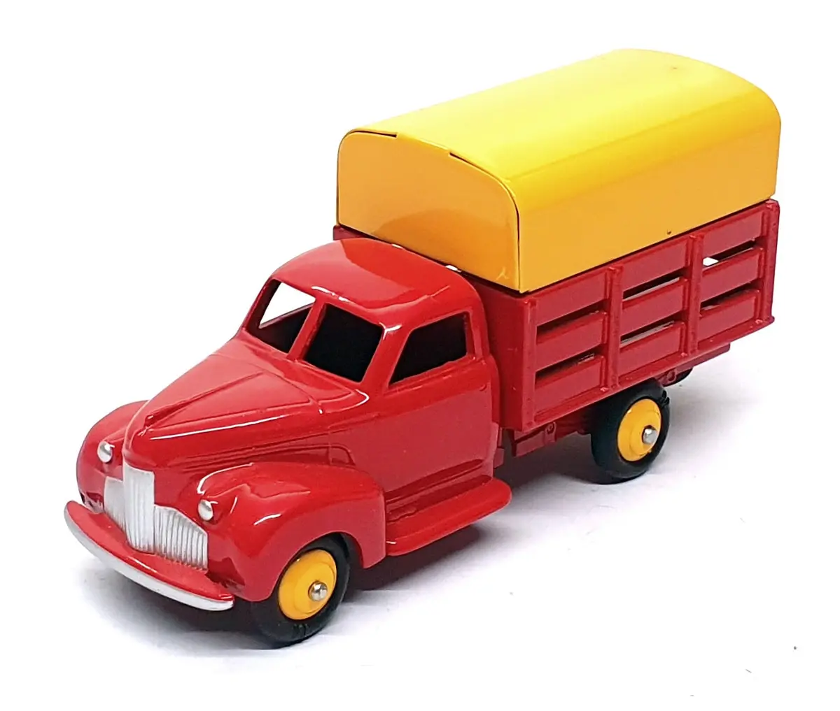 Atlas Editions Dinky Toys 25L - Studebaker Tapissiere Truck - Red 1