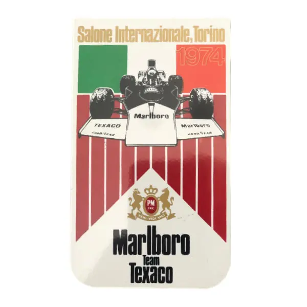 Marlboro Team Texaco - Salon International, Torino 1974 1