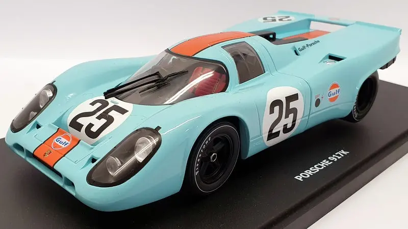 Cmr 1/18 Scale Diecast Cmr146-25 - Porsche 917K Race Car Gulf #25 1