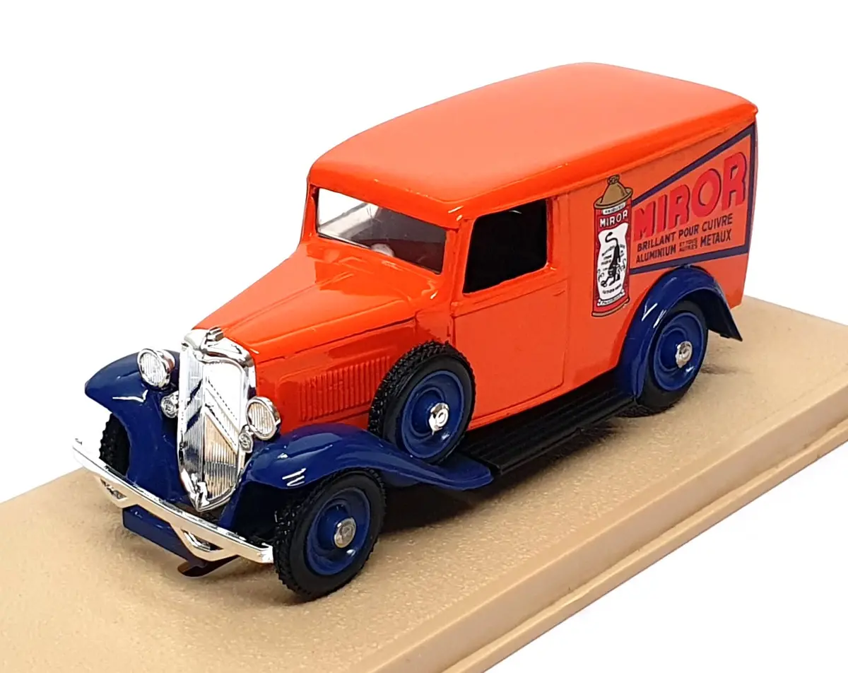 Eligor 1/43 Scale 1026 - 1934 Citroen 500Kg Camionnette Van Miror - Orange 1