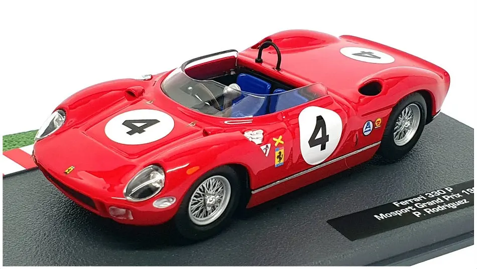 Altaya 1/43 Scale 61023F - Ferrari 330 P #4 Mosport Gp 1964 - Red 1