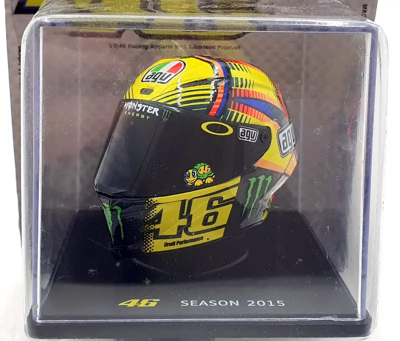 Altaya 1/5 Scale Mt9ala0002 Helmet Motogp Valentino Rossi 2015 Season #46 1