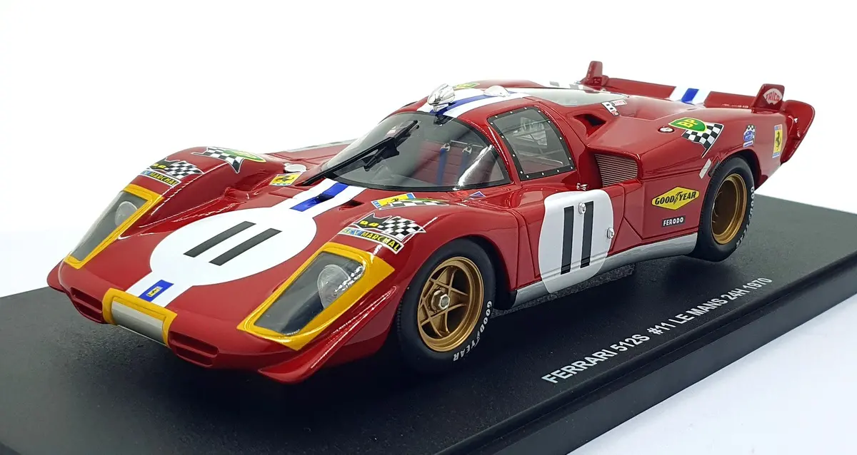 Werk83 1/18 Scale Diecast W18053002  - Ferrari 512S #11 Le Mans 24H 1970 1