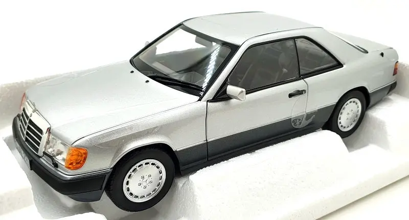 Norev 1/18 Scale 183880 - Mercedes-Benz 300 Ce-24 Coupe 1990 - Silver 1