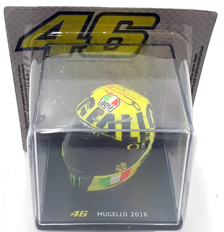 Altaya 1/5 Scale Mt9ala0003 Helmet Motogp Valentino Rossi Mugello 2003 #46 2