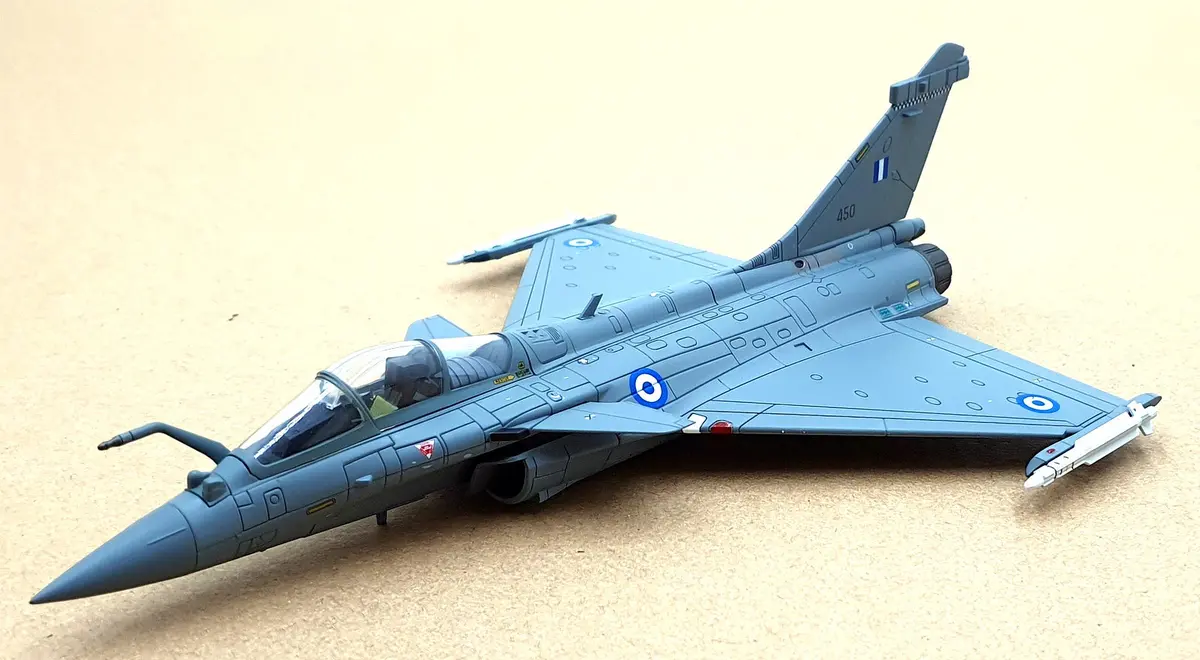Hobby Master 1/72 Scale Ha9620 - Rafale Eg Multirole Fighter Hellenic Af 2023 1