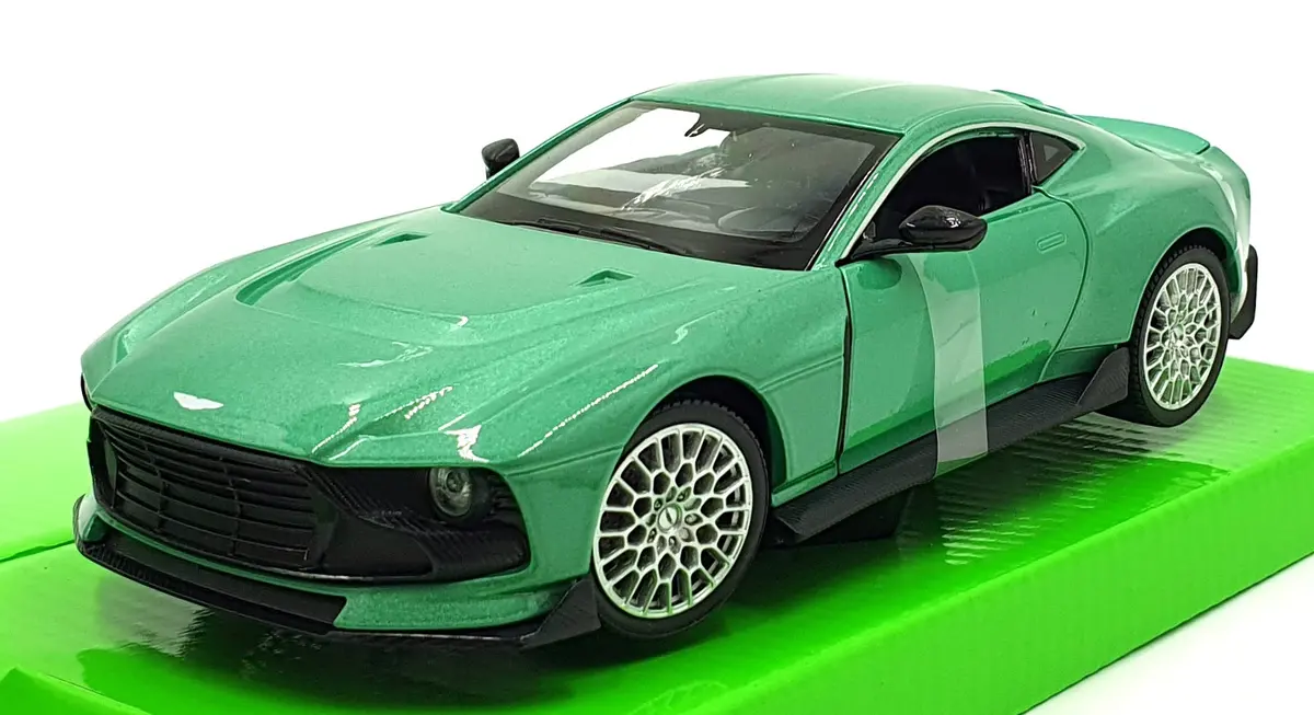 Welly Nex 1/24 Scale Diecast 24129W-Gr - Aston Martin Valour - Met. Green 1