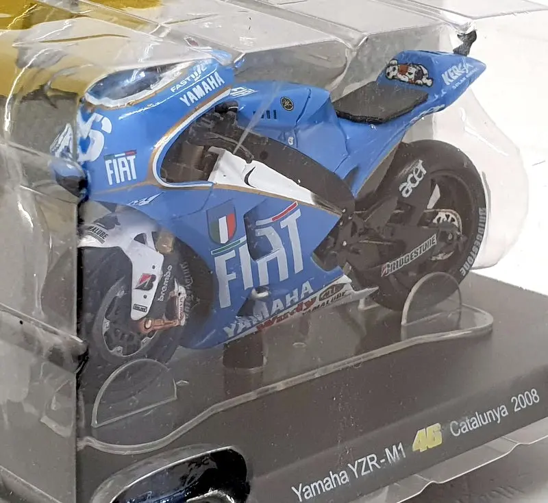 Altaya 1/18 Scale Ffr39 - Yamaha Yzr M1 #46 Valentino Rossi Catalunya 2008 1