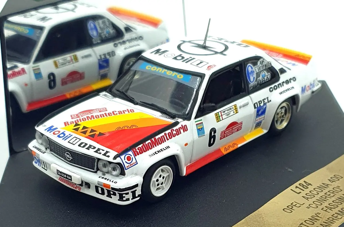 Vitesse 1/43 Scale L184 - Opel Ascona 400 "Conrero" #6 Sanremo Rally 1981 1