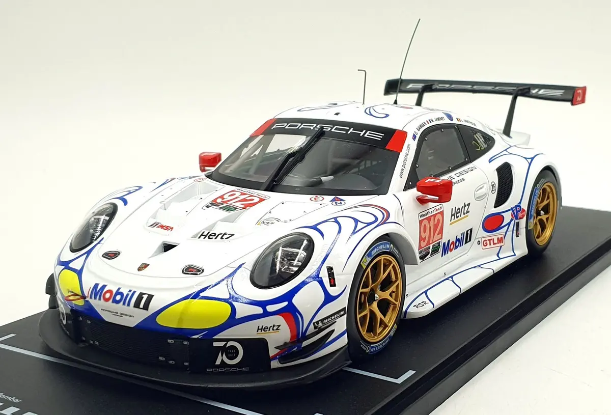 Ixo 1/18 Scale Legt18011 - Porsche 911 Rsr #912 Usa 2018 1