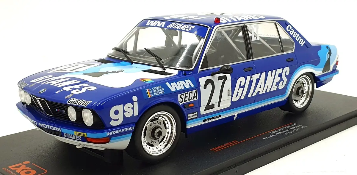 Ixo 1/18 Scale 18Rmc183b.22 - Bmw 528I (E28) #27 24H Spa 1982 1