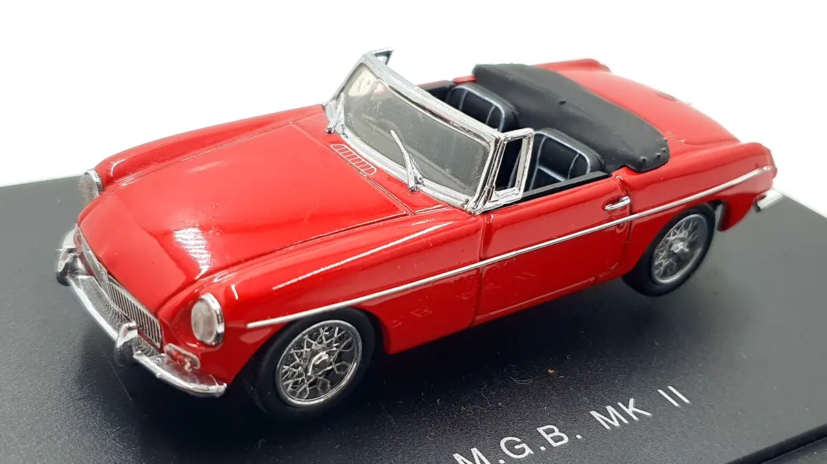 Jouef Evolution 1/43 Scale Diecast 1056 - Mgb Open Rhd - Red 1