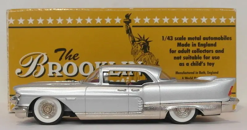 Brooklin 1/43 Scale Brk27 001 - 1957 Cadillac Eldorado Brougham Silver 1