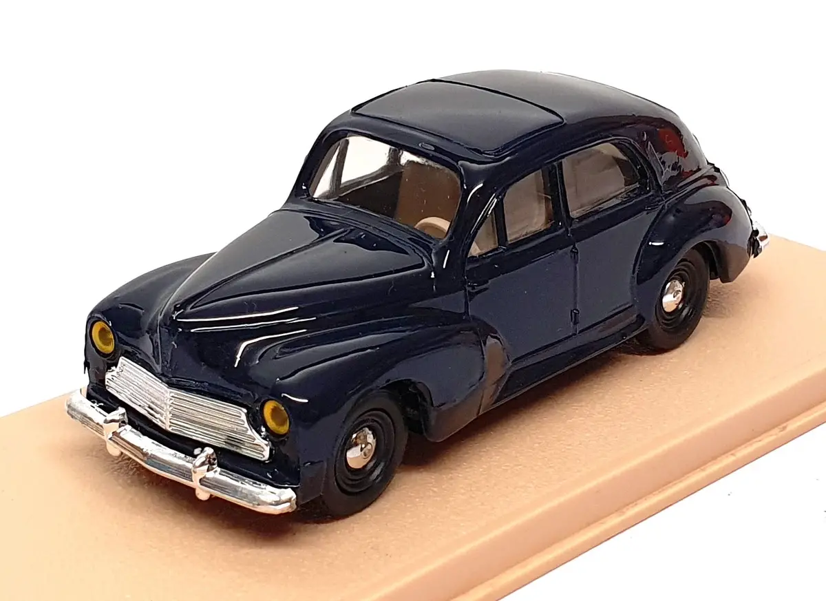 Eligor 1/43 Scale Diecast 1131 - 1954 Peugeot 203 Berline - Dk. Blue 1