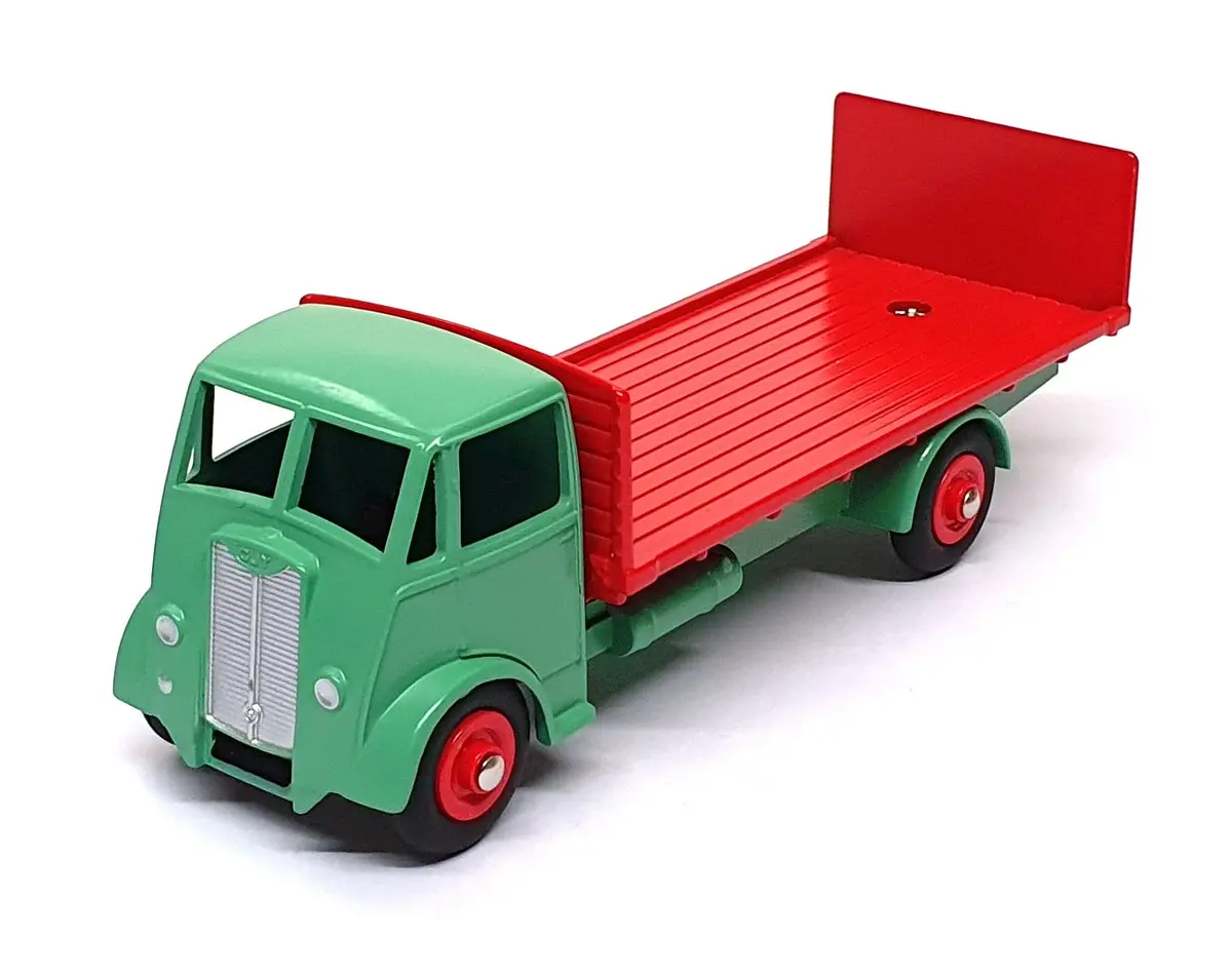 Dan-Toys Reproduction Dan-233 - Guy Flat Truck With Tailboard - Green/Red 1