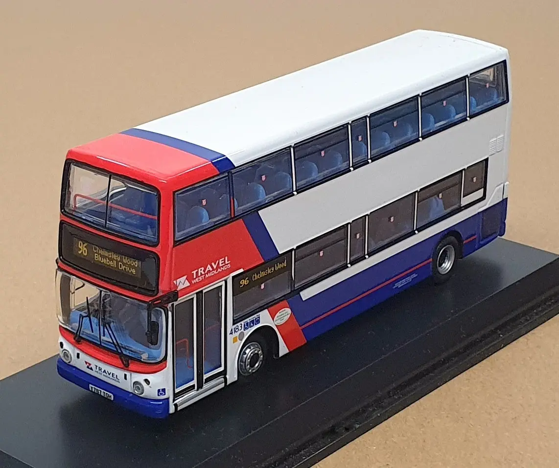 Creative Master 1/76 Scale Ukbus 1007 - Dennis Trident West Midlands Rt. 96 1
