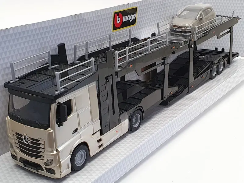 Burago 1/43 Scale 31456 - Mercedes Benz Actros Multicar Carrier 1