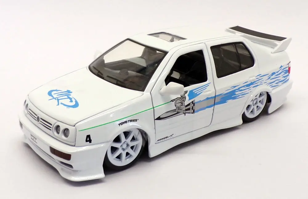 Jada 1/24 Scale 99591 - Jesse's Volkswagen Jetta White - Fast & Furious 1