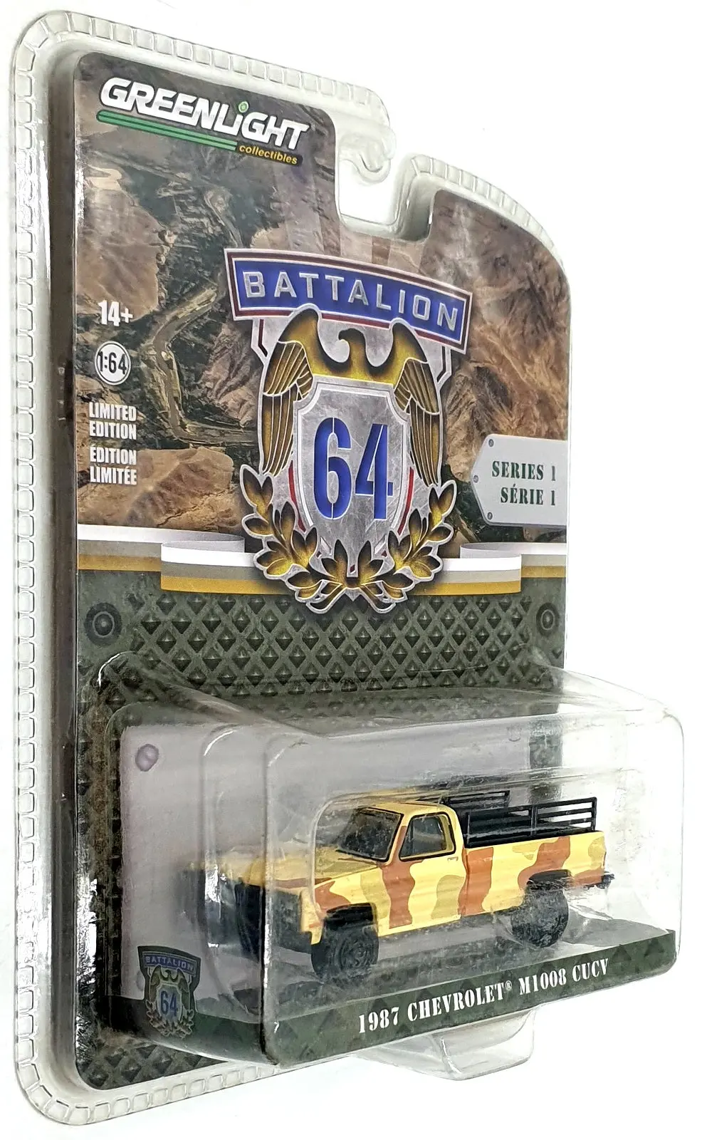 Greenlight 1/64 Scale 61010-F - 1987 Chevrolet M1008 Cucv 1