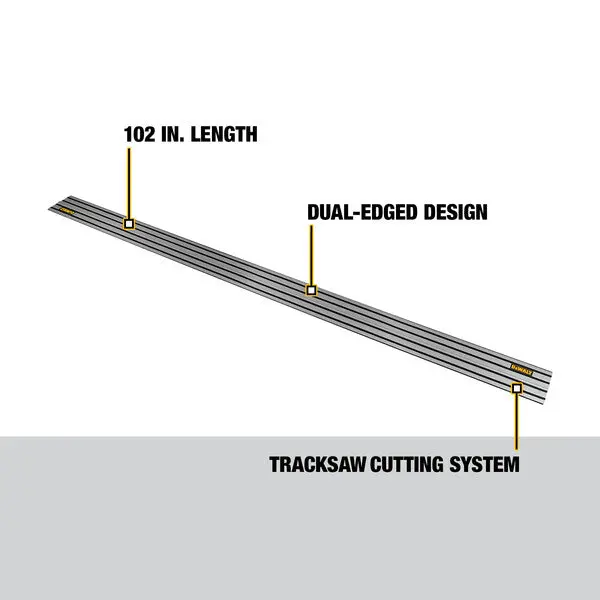 Dewalt Dws5023 102 Inches Track 1