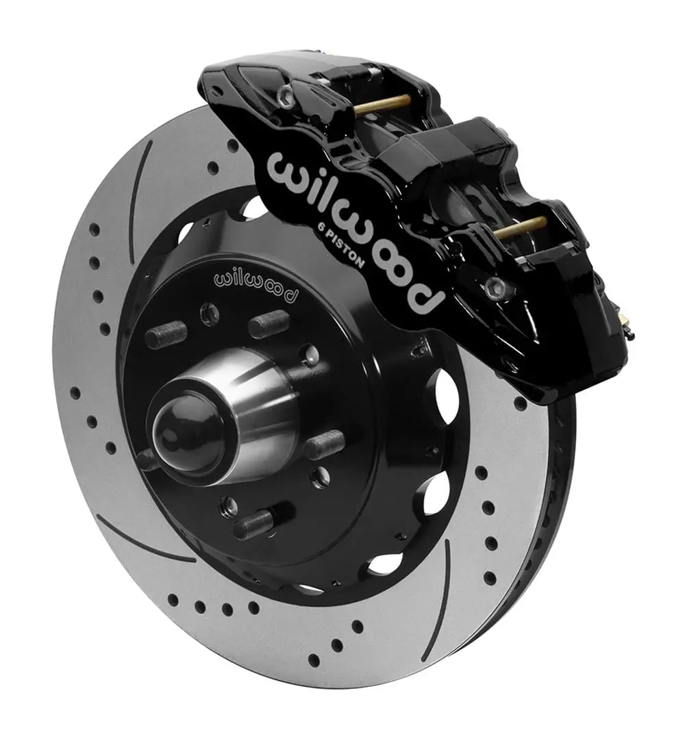 Wilwood Aero6 Big Brake Front Conversion Kit With 6-Piston Calipers And Slotted Rotors 1