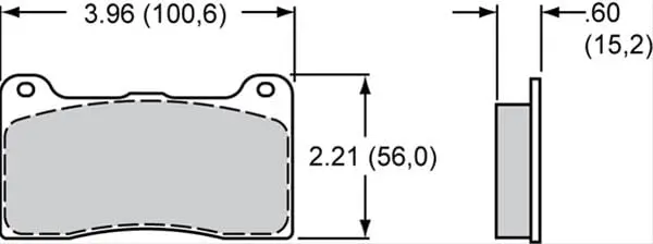 Wilwood Polymatrix A Brake Pads For High-Performance Stopping Power – Model 15A-7263K 2
