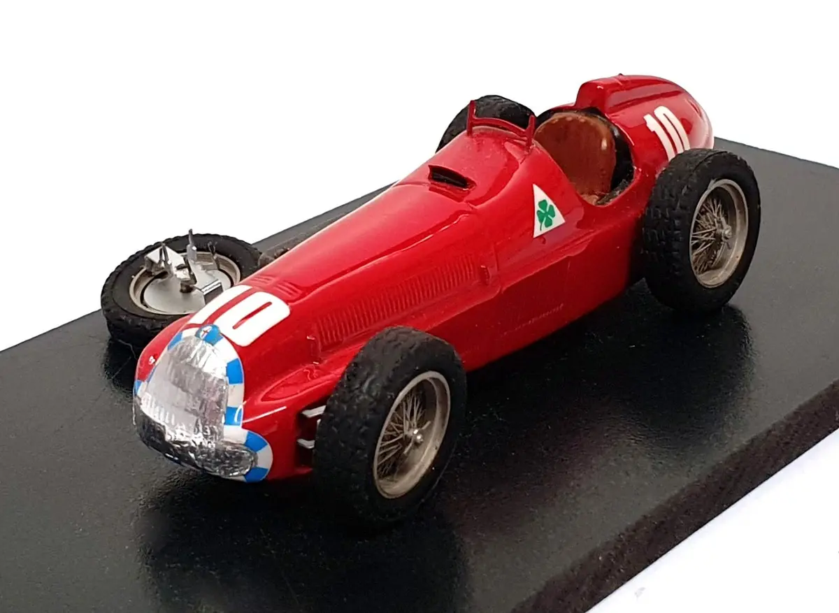 Starter 1/43 Scale Pos10r - F1 1950 Alfa Romeo 158 Alfetta #10 - Red 1