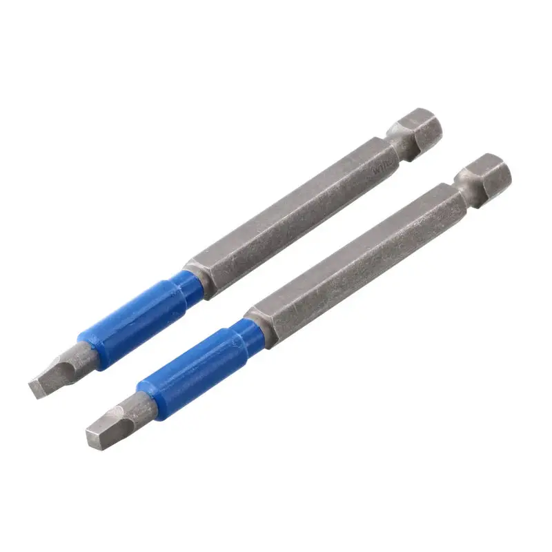 Wiha 3.5In Terminatorblue Impact Bit  Square #2 2 Pack 1