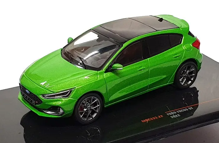 Ixo 1/43 Scale Diecast Moc333.22 - 2022 Ford Focus St - Green 1
