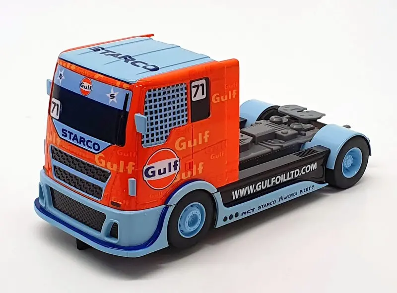 Scalextric 1/32 Scale C4089 - Racing Truck #71 Gulf - Orange/Blue 1