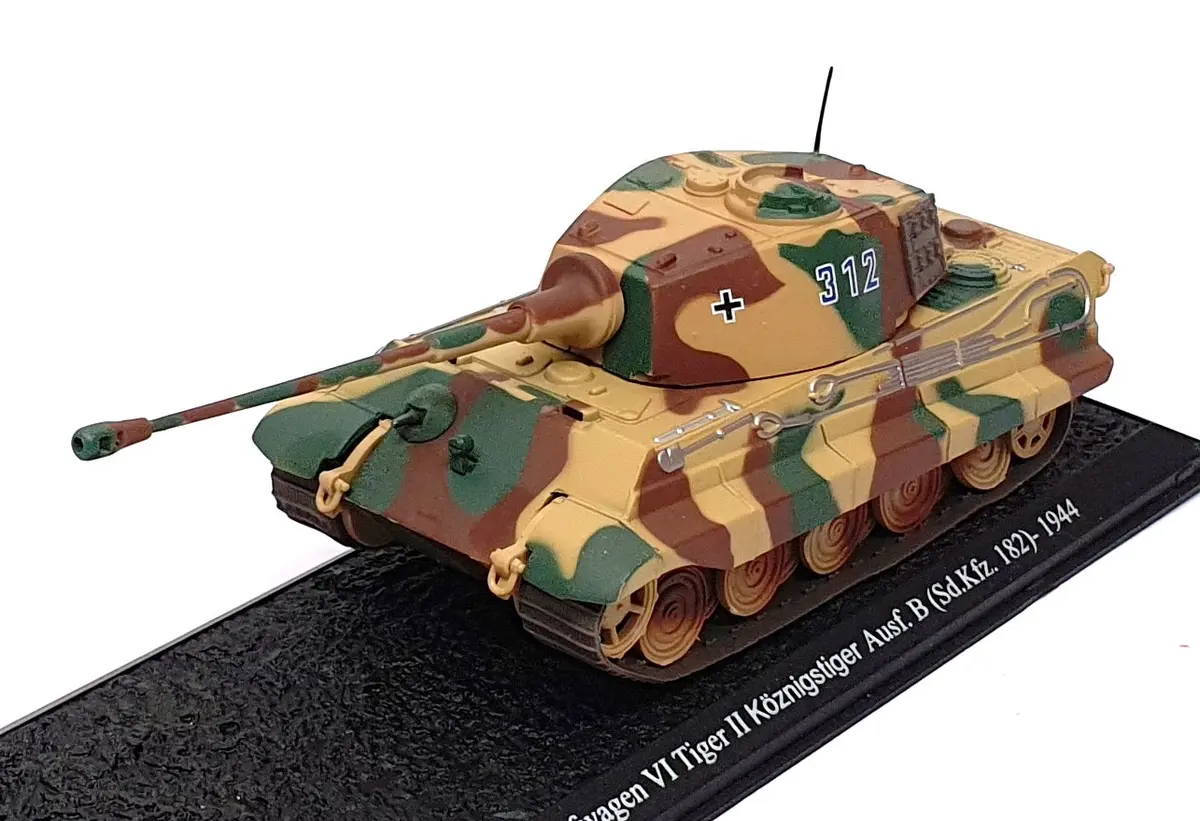 Altaya 1/72 Scale Pz44 - Panzerkampfwagen Vi Tiger Ii Königstiger Ausf. B 1944 1